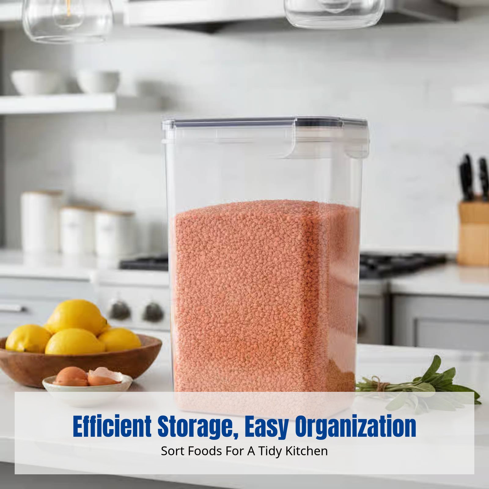 Food Storage Airtight - Zestaw szczelnych pojemników do przechowywania żywności,