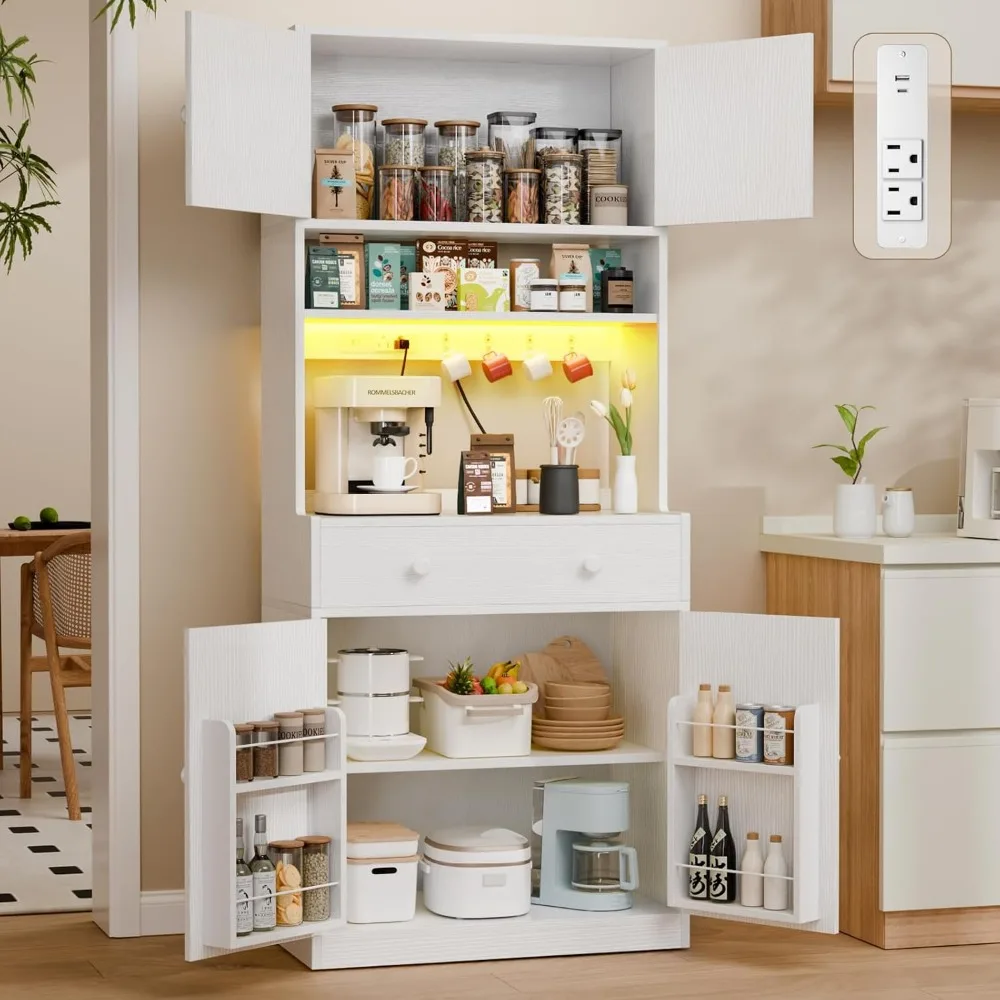 Food Storage Kitchen Cabinet - Szafka kuchenna do przechowywania żywności Korfile,