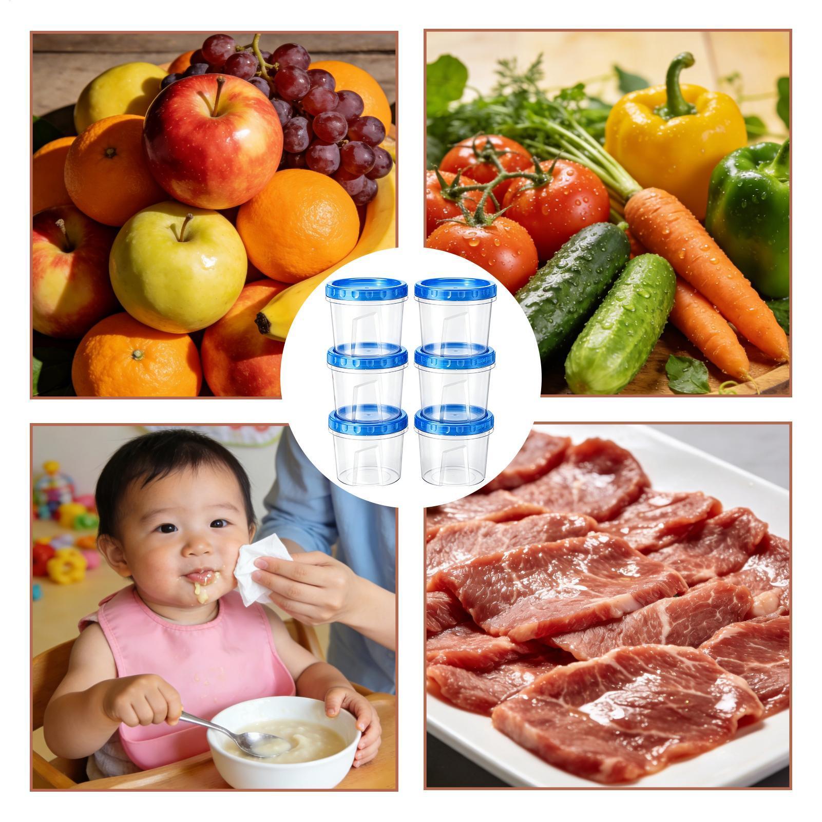 Food Storage And Containers - Pojemniki do zamrażarki do przechowywania żywności,