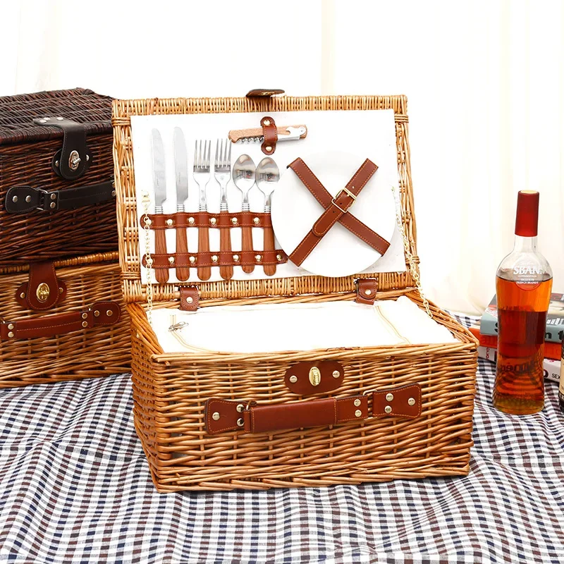 Food Storage Boxes With Lids - Kosz piknikowy na rodzinny wypad, kosz