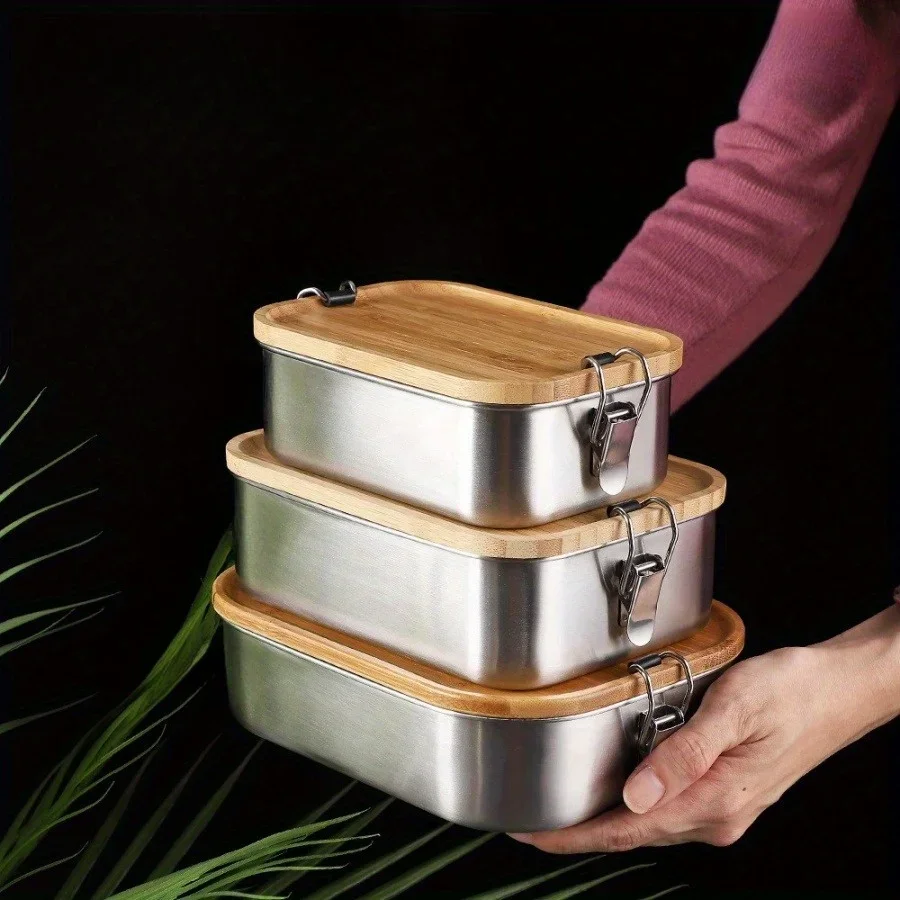 Food Storage Boxes With Lids - Nowy pojemnik na lunch z pokrywką