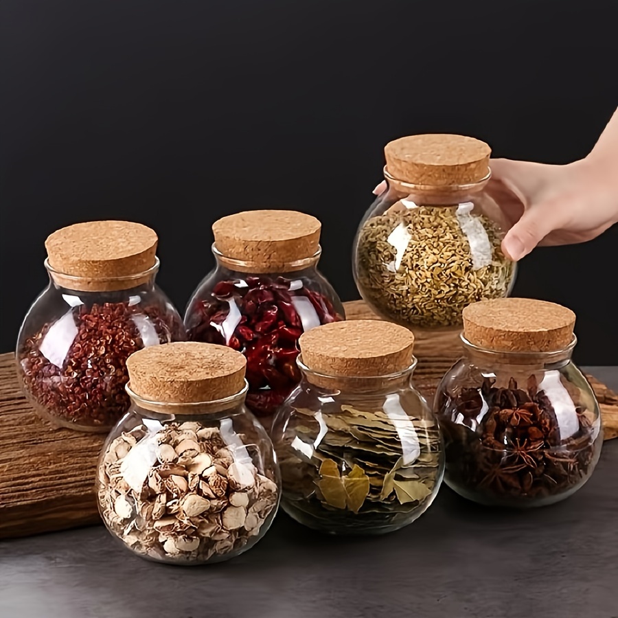Food Storage Glass Container Set - 500ML przezroczysty szklany pojemnik do przechowywania,