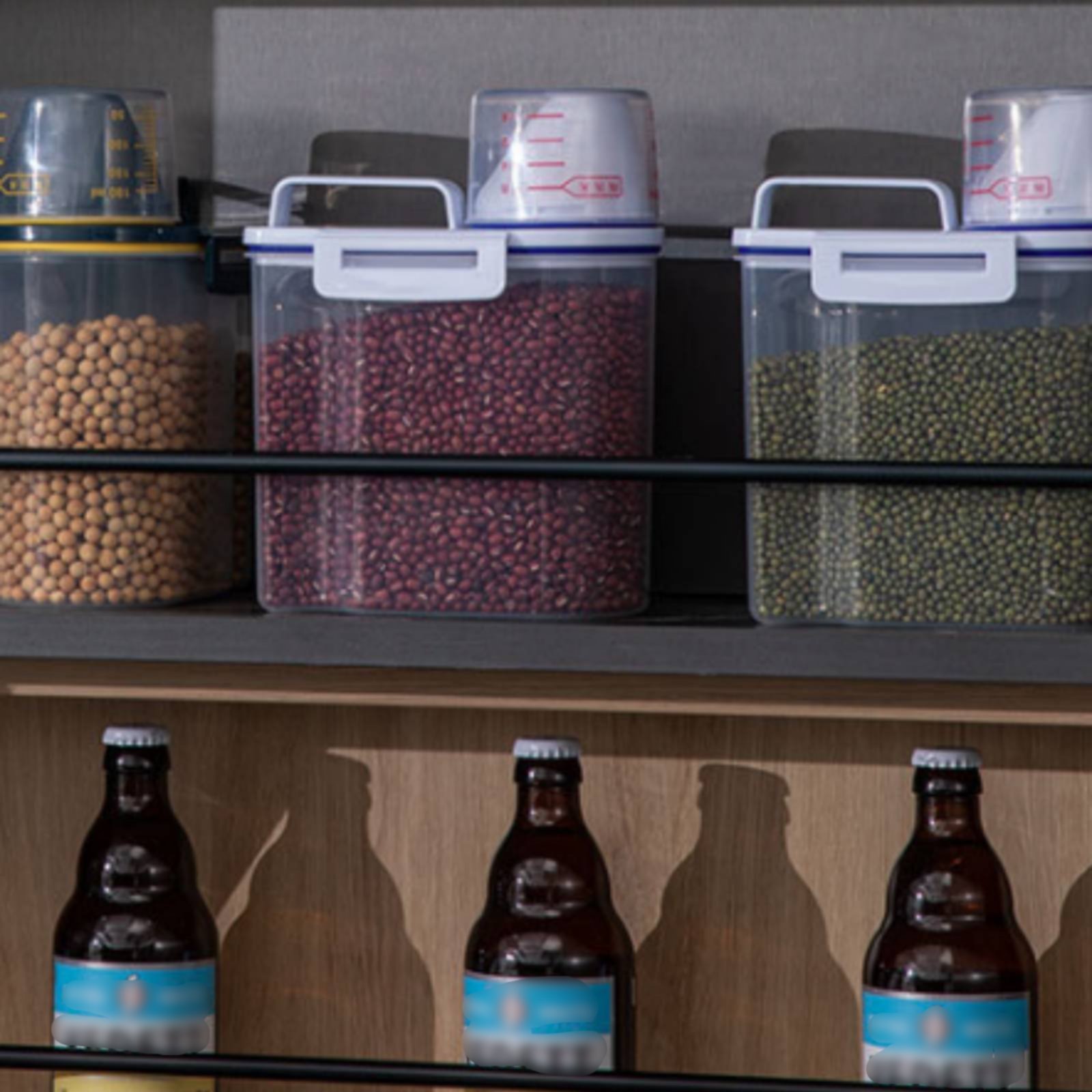 Food Storage Airtight - Pojemnik na ryż z barierą przeciwwilgociową,
