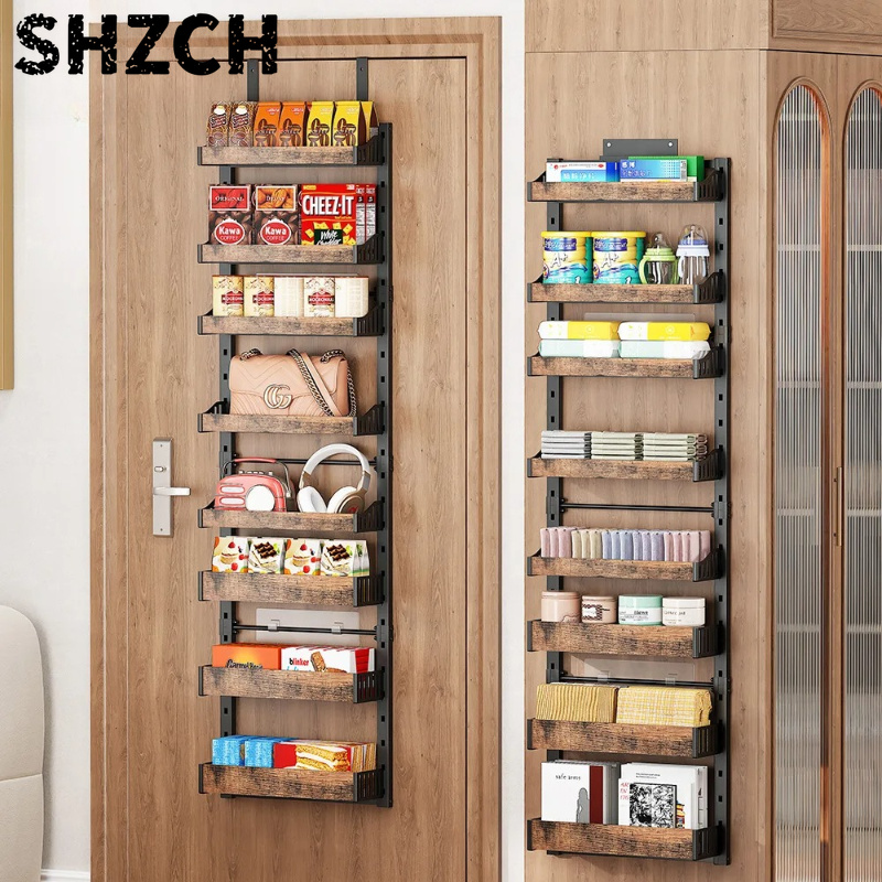 Food Storage Kitchen Cabinet - ‌ Regulowana półka na drzwi -