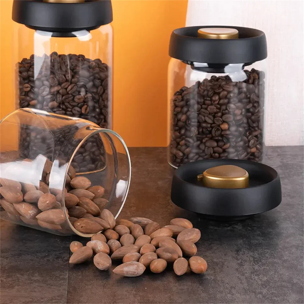 Food Storage Glass Container Set - Przezroczyste szklane pojemniki do przechowywania żywności,