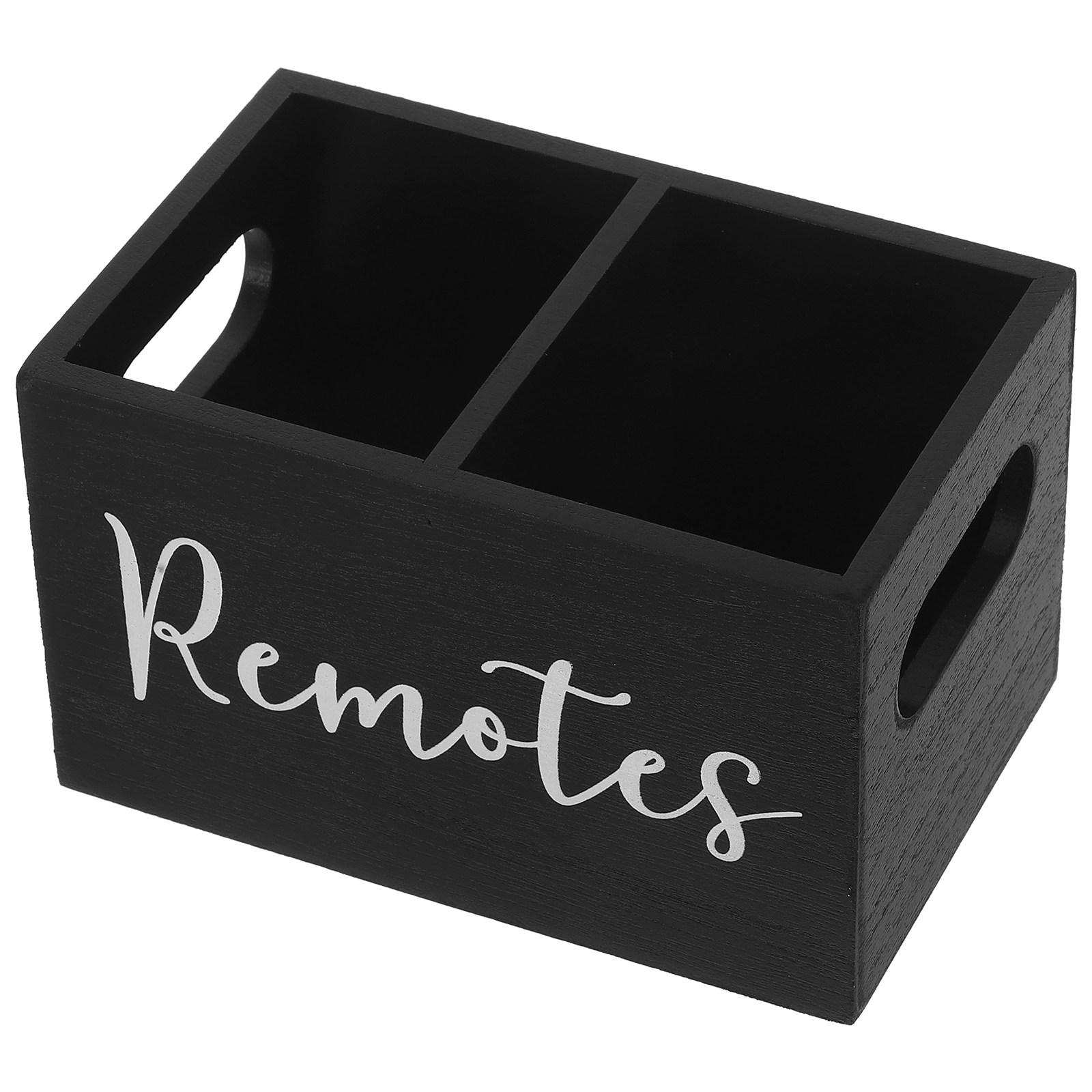 Food Storage For Room - Drewniany organizer na piloty do salonu,