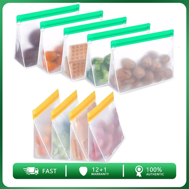 Food Storage Ziploc Bags - Torba do przechowywania żywności wielokrotnego użytku