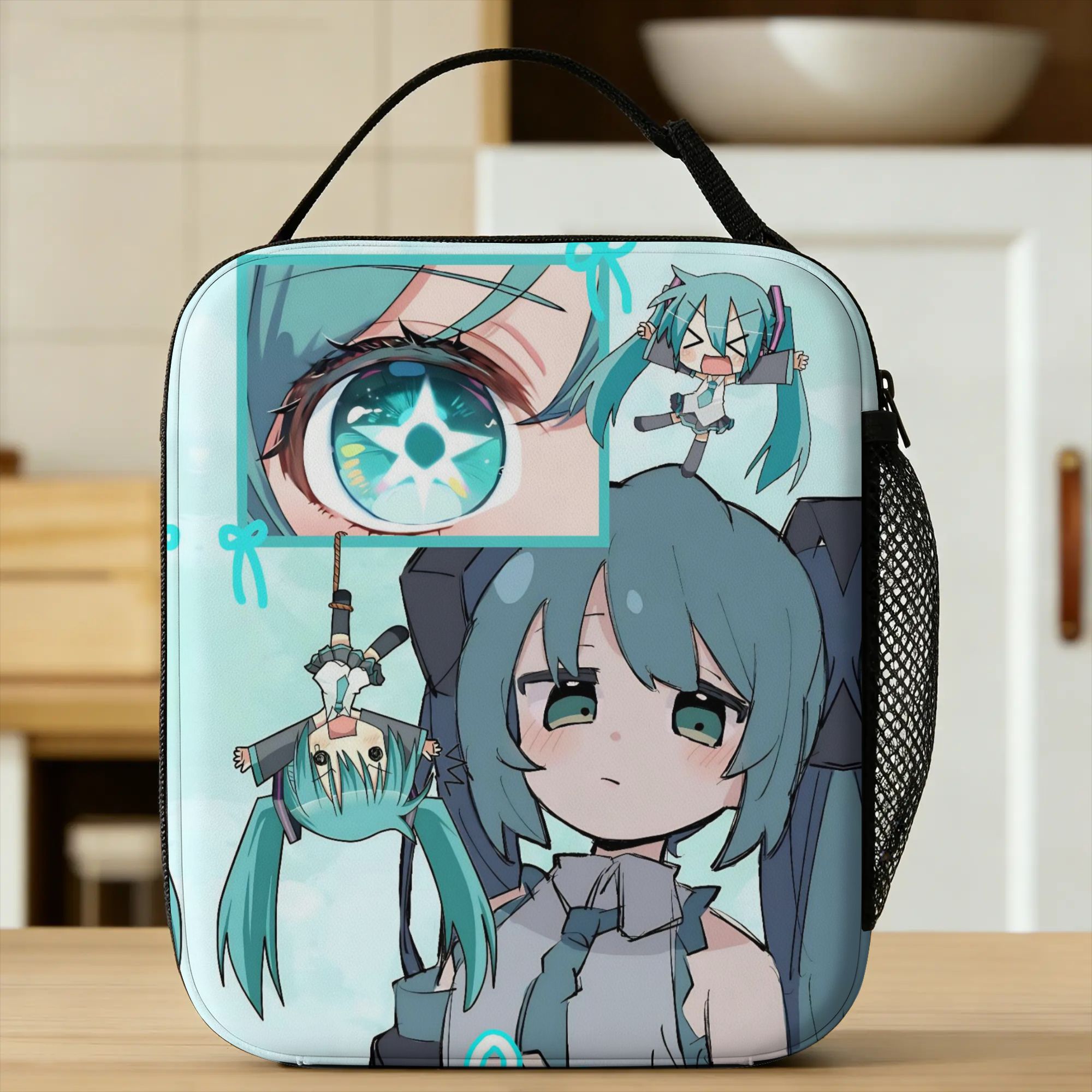 Food Storage Reusable Bags - Torby termiczne na lunch z wizerunkiem