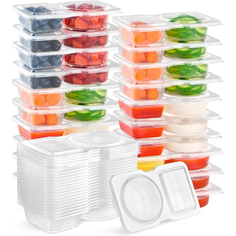 Portion Control Container - 5/10/20/40 SZT. Pojemnik na przyprawy z