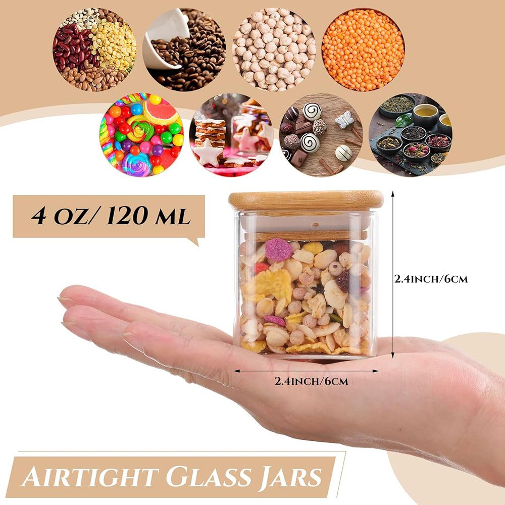 Zestaw szklanych słoików o poj – Food Storage Glass Container Set recenzja i cena