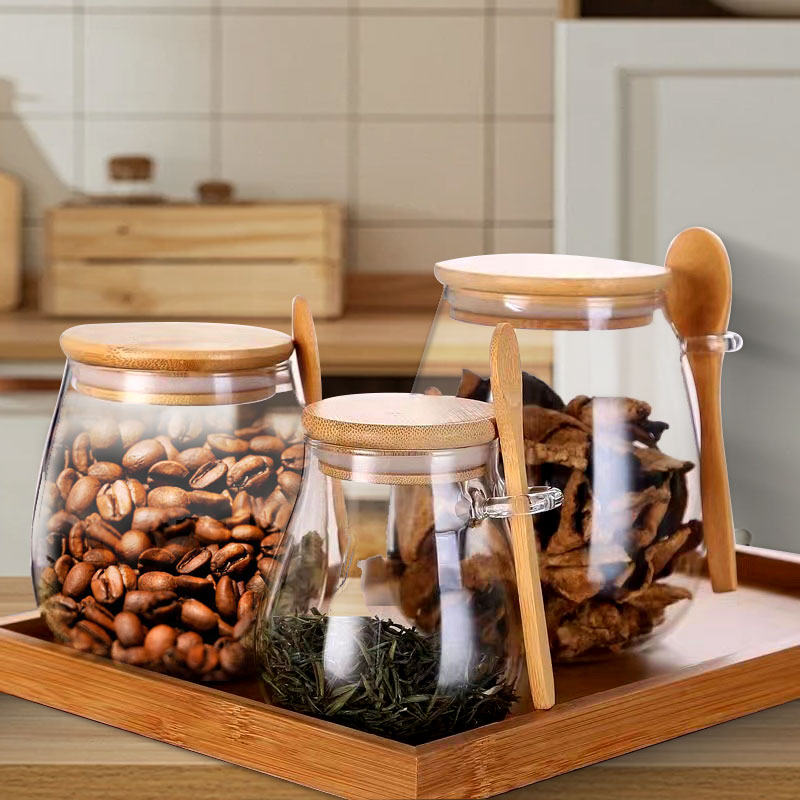 Szklany słoik o pojemności 34  – Food Storage Glass Container Set recenzja i cena