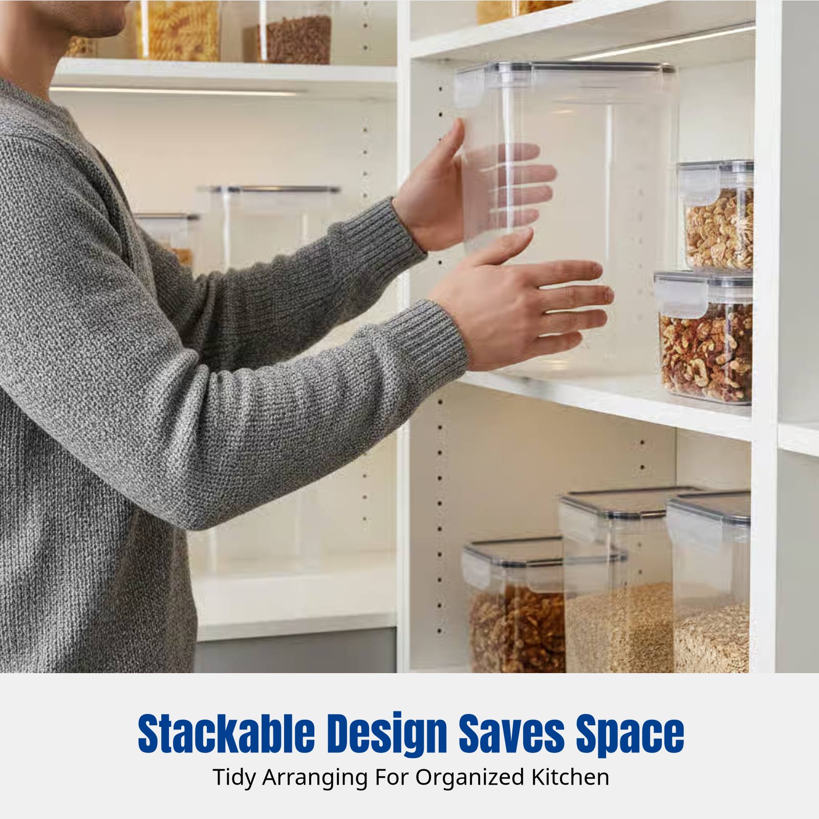 Zestaw szczelnych pojemników d – Food Storage Airtight recenzja i cena