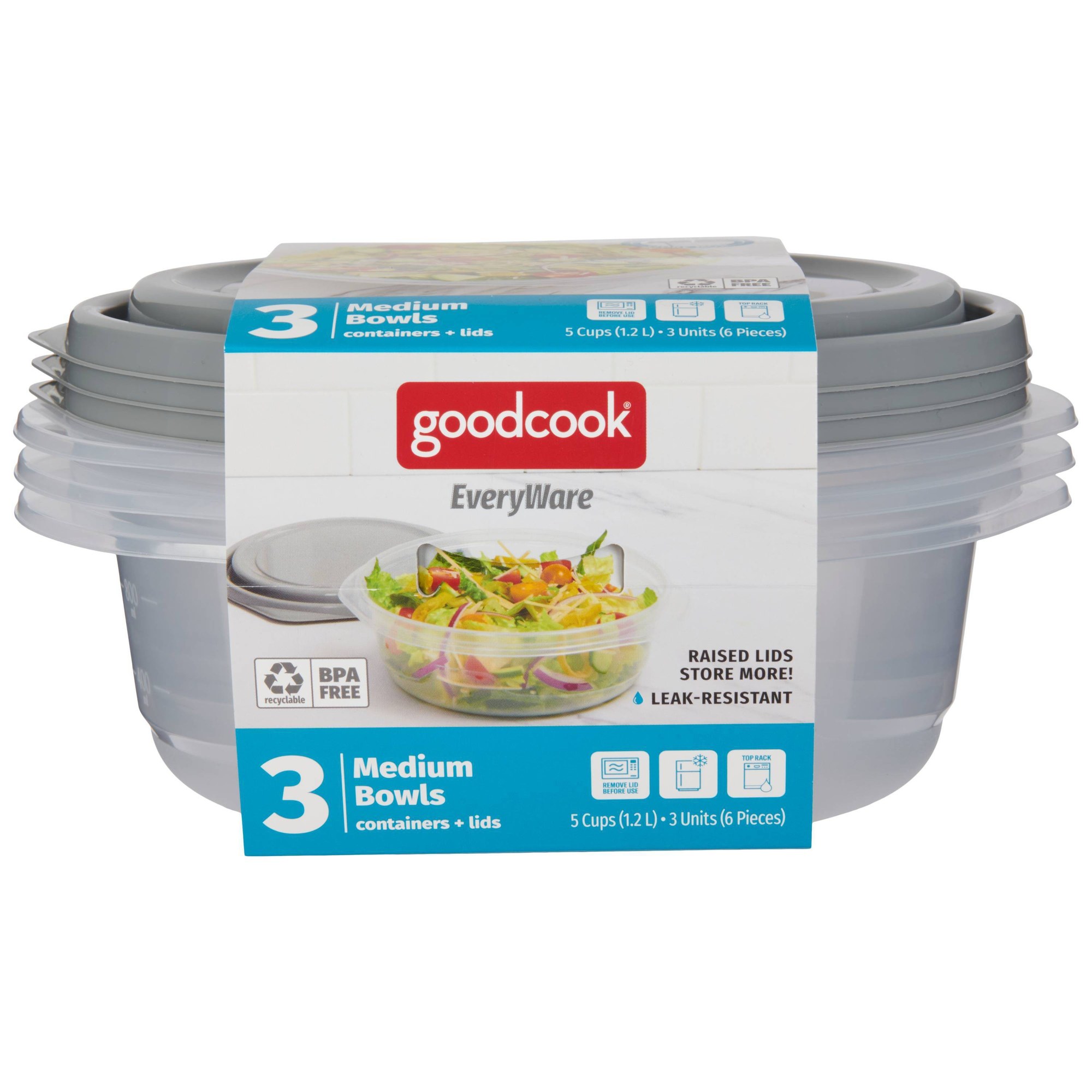 6 sztuk okrągłych pojemników n – Food Storage Meal Prep recenzja i cena