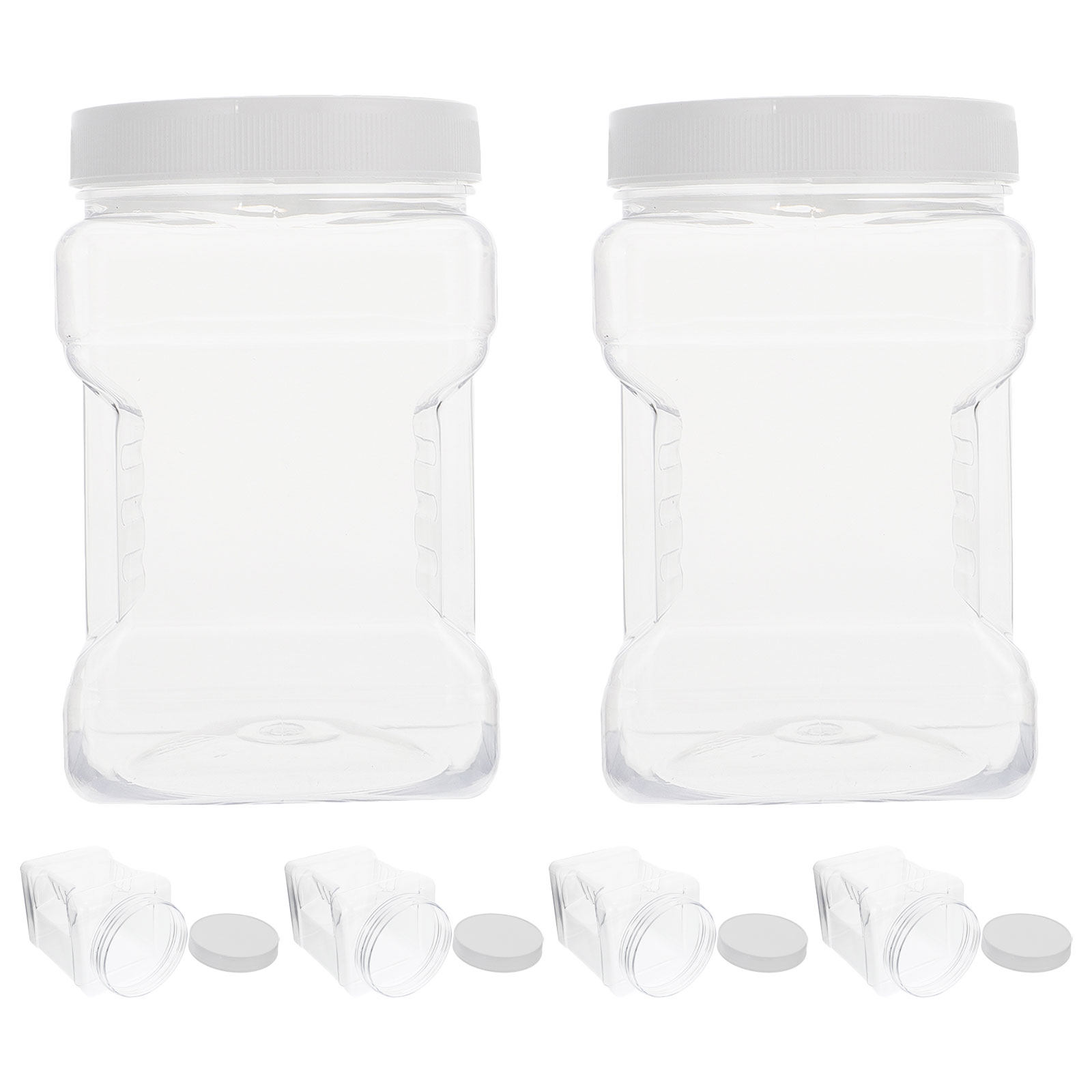 6 sztuk przezroczystych kwadra – Food Storage Airtight recenzja i cena