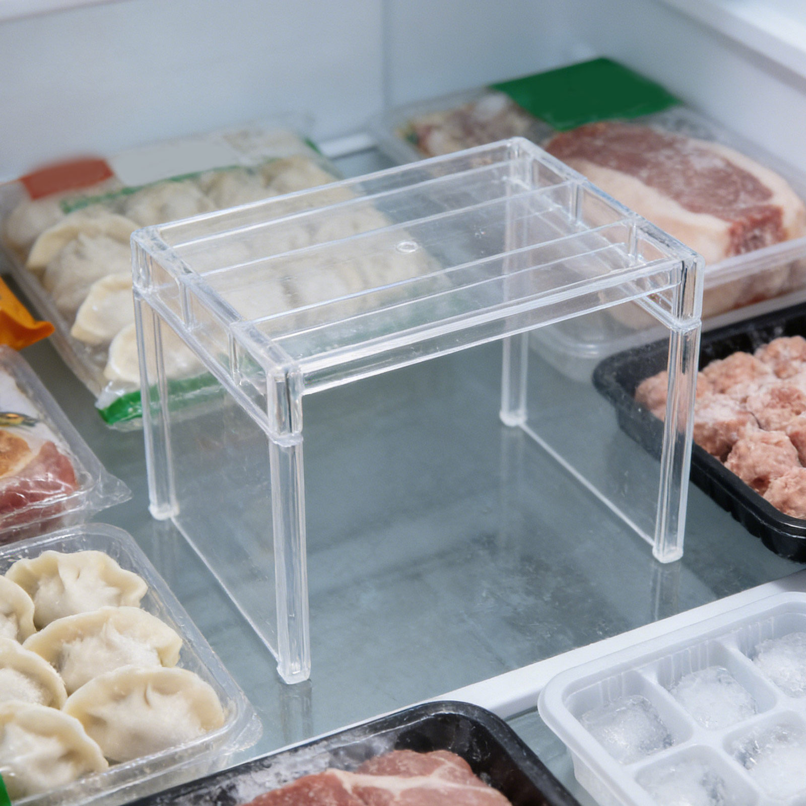 2 szt. Przezroczysta półka org – Food Storage Kitchen Cabinet recenzja i cena