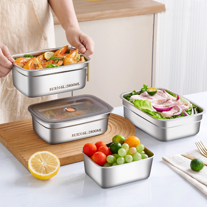 Pojemnik na żywność ze stali n – Stainless Lunch Box recenzja i cena