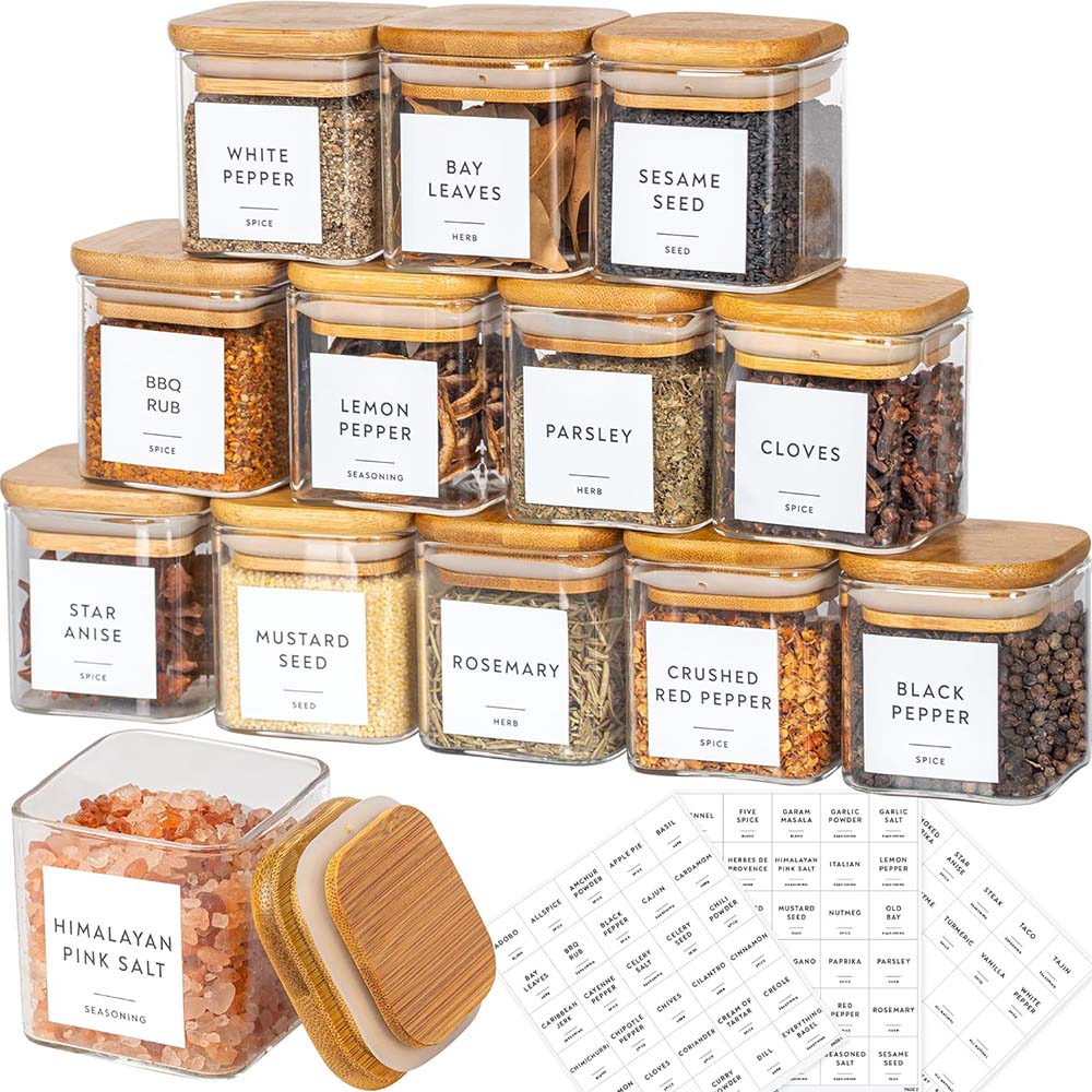 Zestaw szklane słoiki o pojemn – Food Storage Glass Container Set recenzja i cena