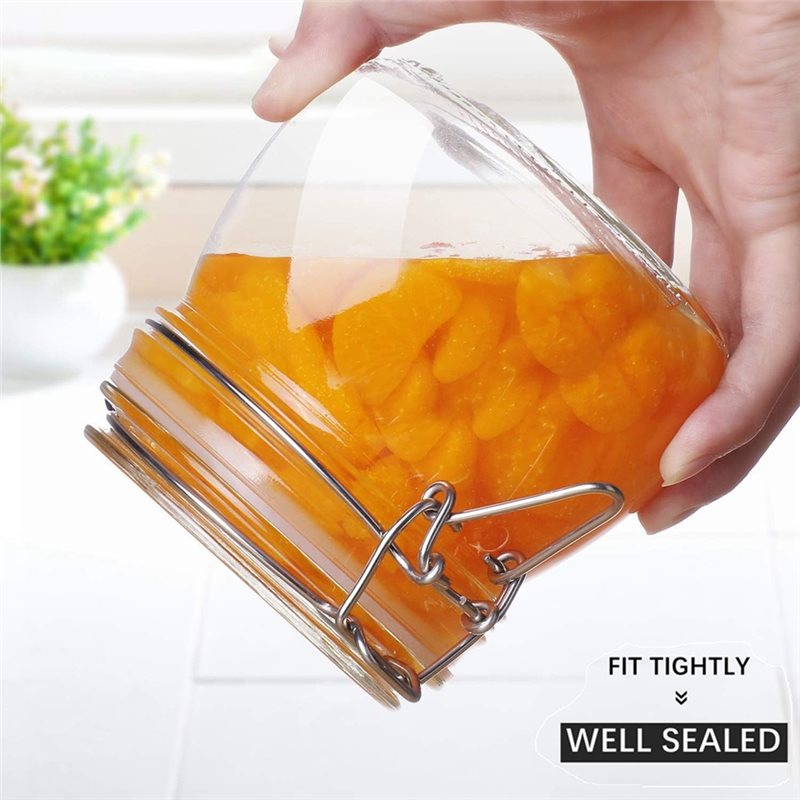 A96K-Szklane słoiki 500 ml Mał – Food Storage Glass Container Set recenzja i cena