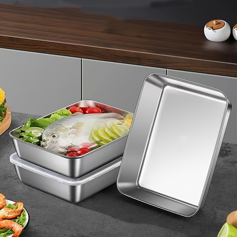3/6 szt. Prostokątna pojemnik  – Food Storage Boxes With Lids recenzja i cena