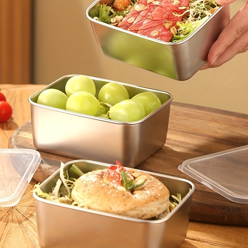 3/6 szt. Prostokątna pojemnik  – Food Storage Boxes With Lids recenzja i cena