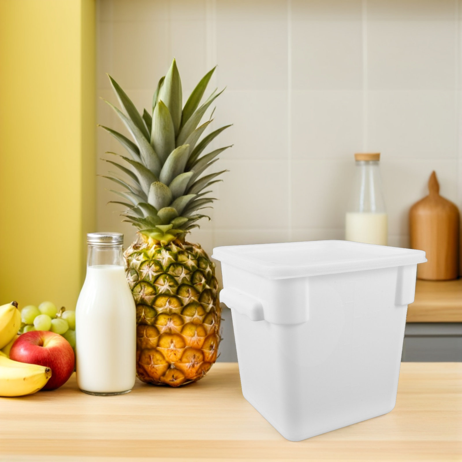 Kwadratowy plastikowy pojemnik – Food Storage And Containers recenzja i cena