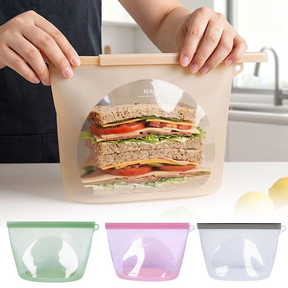 Silikonowe worki do przechowyw – Food Storage Ziploc Bags recenzja i cena