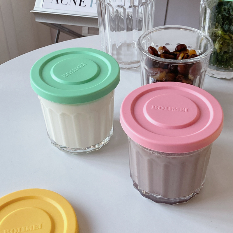 Kolorowe szklane etui zamknięt – Food Storage Glass Jar recenzja i cena