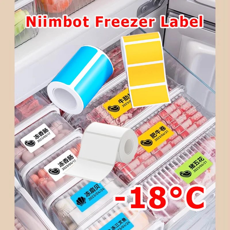 Papier do etykiet NIIMBOT B1/B – Food Storage Labels recenzja i cena