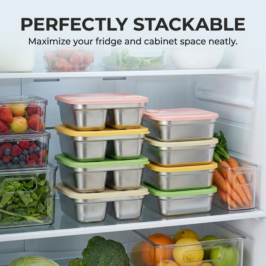 Pojemnik na owoce i warzywa, s – Portion Control Container recenzja i cena