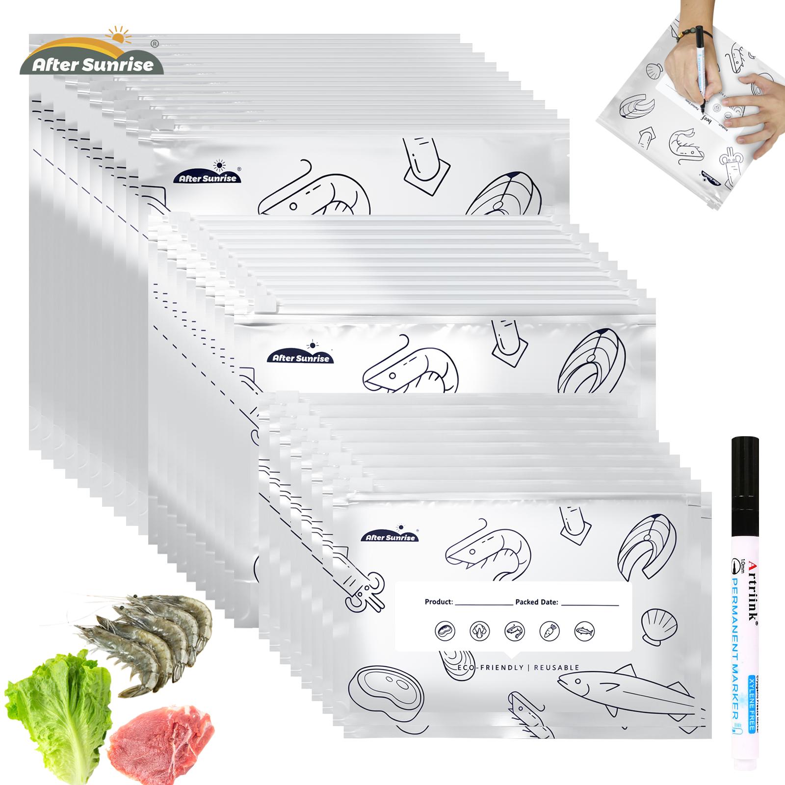 【Żywność chłodzona】Wielorazowe – Food Storage Reusable Bags recenzja i cena