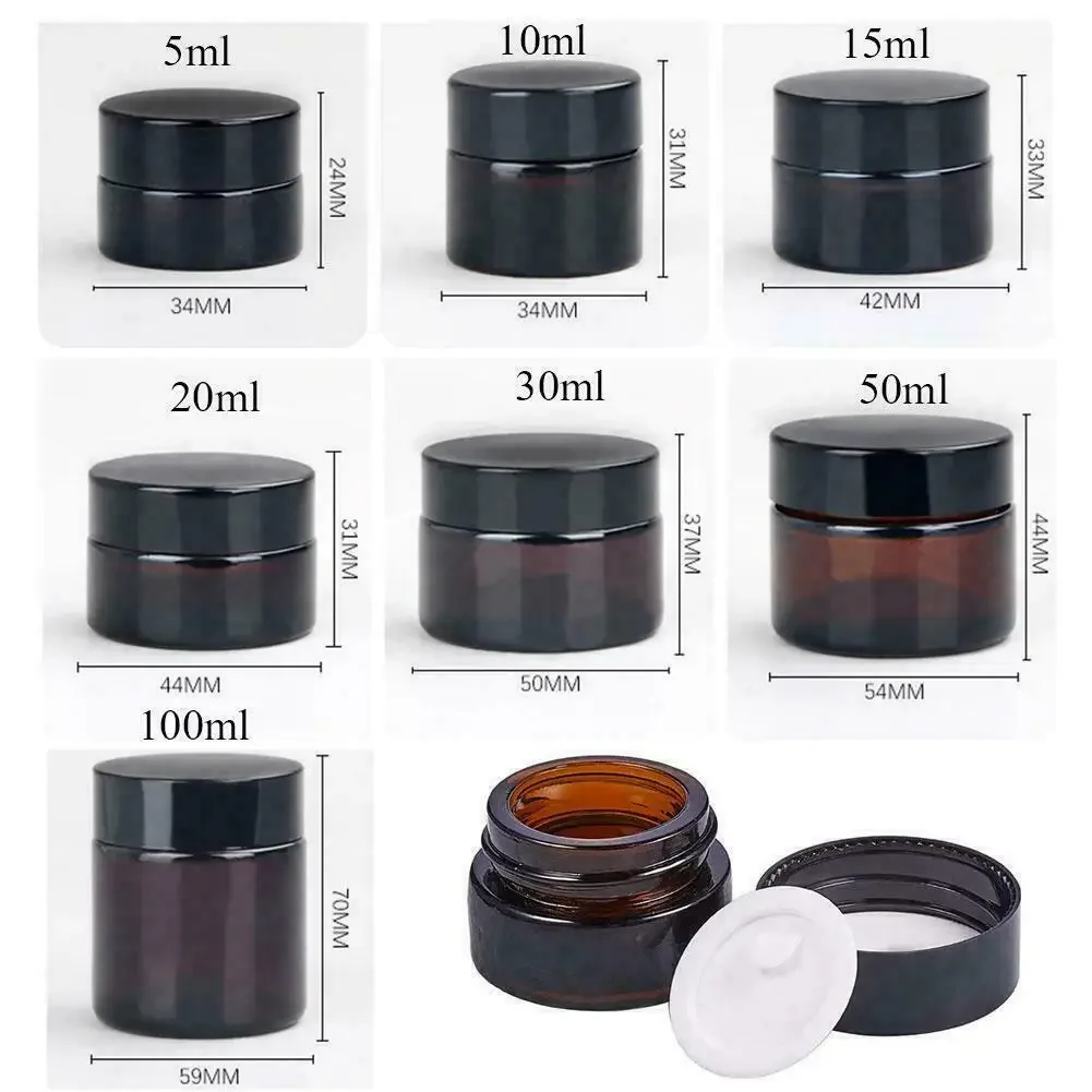 2 szt. 5ml/10ml/15ml/20ml/30ml – Food Storage Glass Container Set recenzja i cena