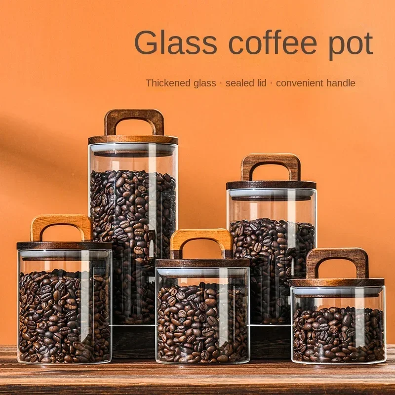 800-2100ml Szklany słoik z dre – Food Storage Glass Container Set recenzja i cena