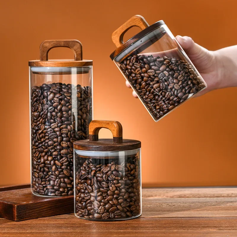 800-2100ml Szklany słoik z dre – Food Storage Glass Container Set recenzja i cena