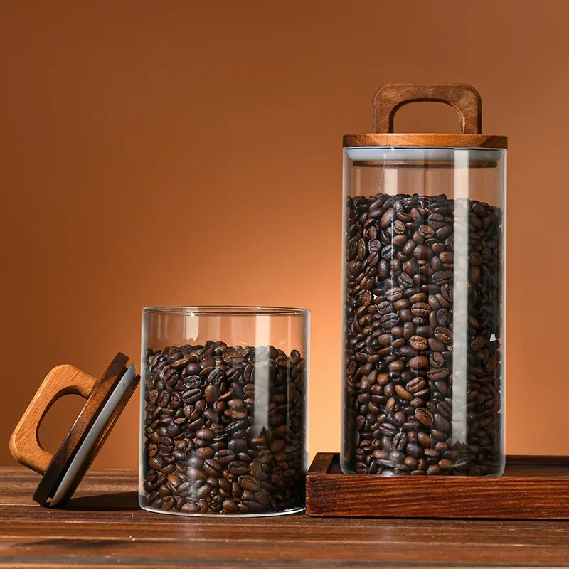 800-2100ml Szklany słoik z dre – Food Storage Glass Container Set recenzja i cena