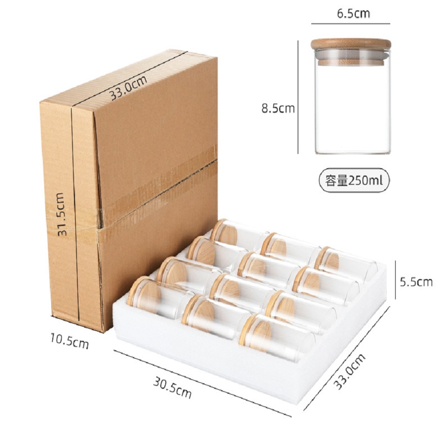 12pcs/zestaw szczelne produkty – Food Storage Glass Container Set recenzja i cena