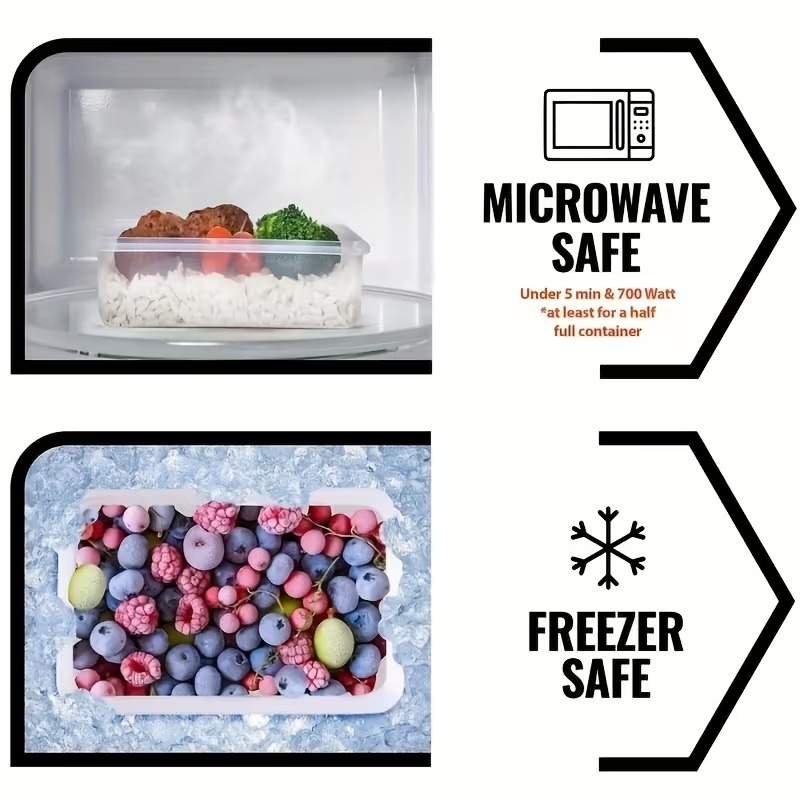 4-częściowy zestaw przezroczys – Food Storage Boxes With Lids recenzja i cena