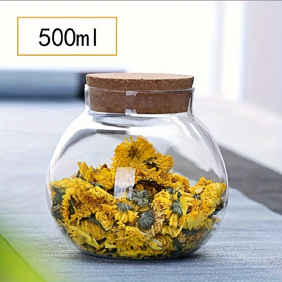 500ML przezroczysty szklany po – Food Storage Glass Container Set recenzja i cena