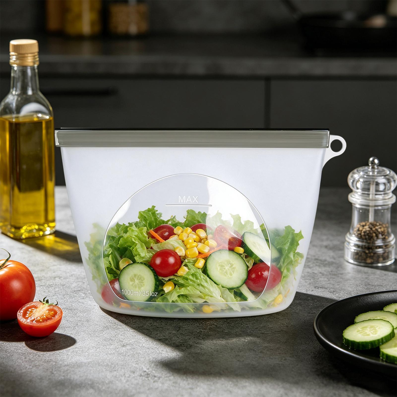 Wielorazowe torby do przechowy – Food Storage Ziploc Bags recenzja i cena