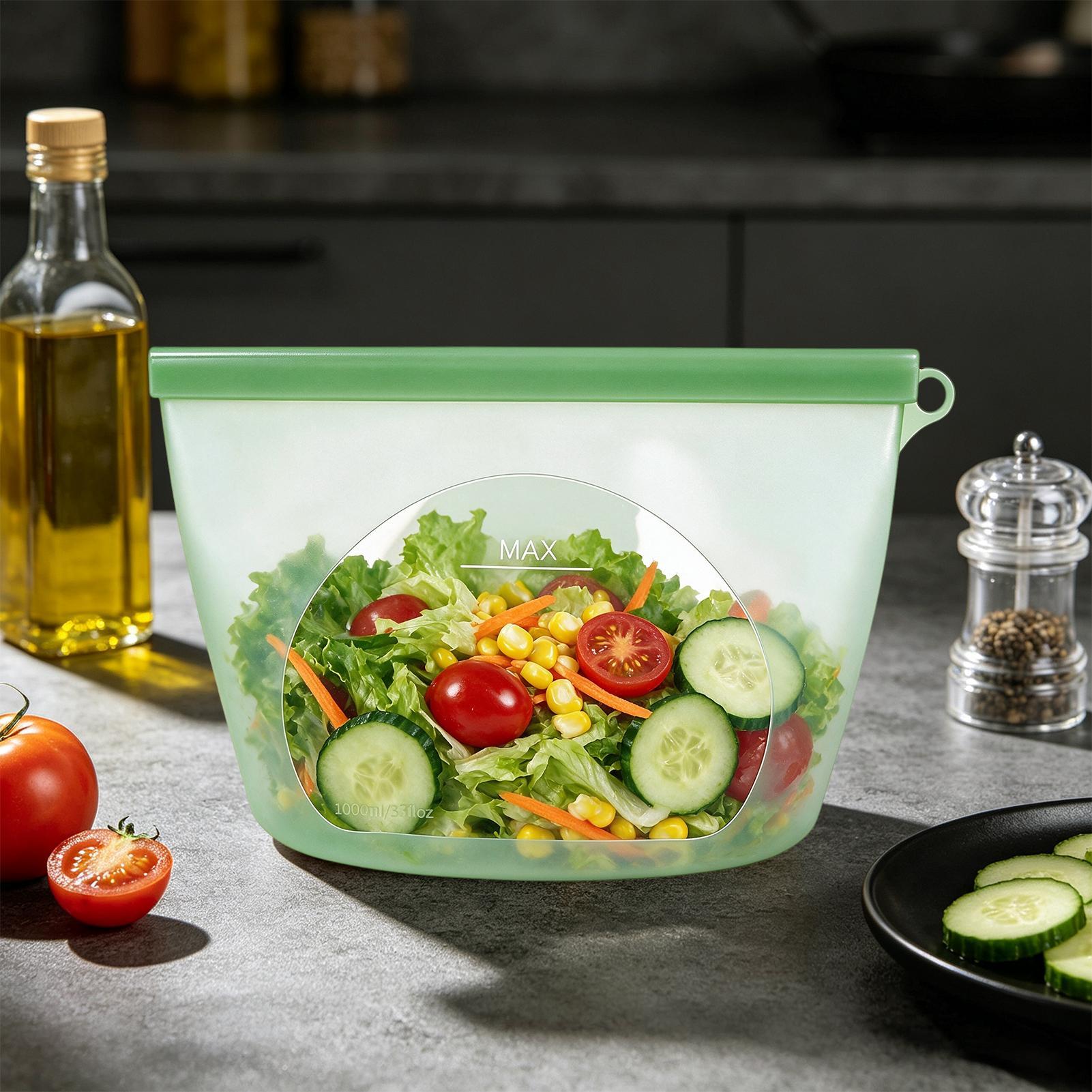Wielorazowe torby do przechowy – Food Storage Ziploc Bags recenzja i cena