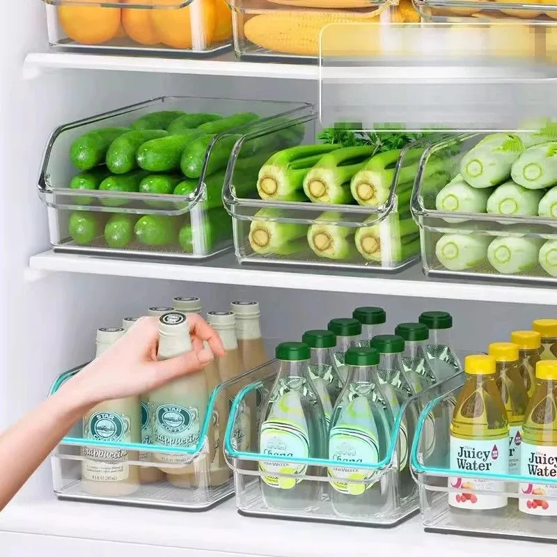 Organizer do lodówki 1/2 szt.  – Food Storage Kitchen Cabinet recenzja i cena