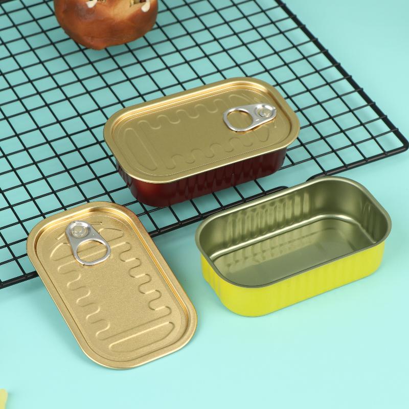 2 szt. Prostokątne Mini Metalo – Food Storage Boxes With Lids recenzja i cena