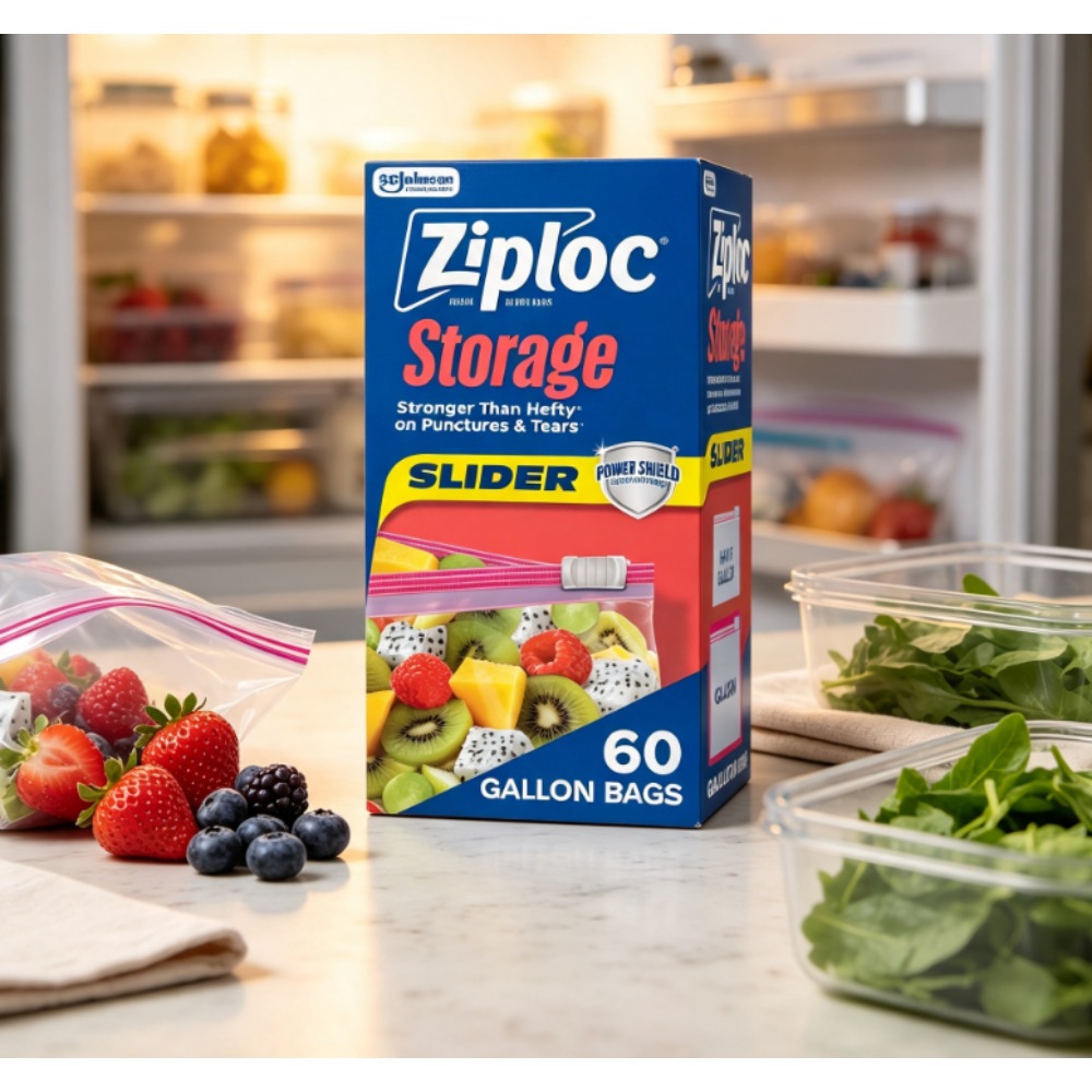 Ziploc ®   Markowe woreczki z  – Food Storage Ziploc Bags recenzja i cena