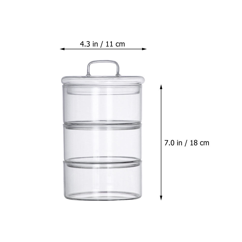 1 Zestaw Przezroczystych Szkla – Food Storage Glass Jar recenzja i cena
