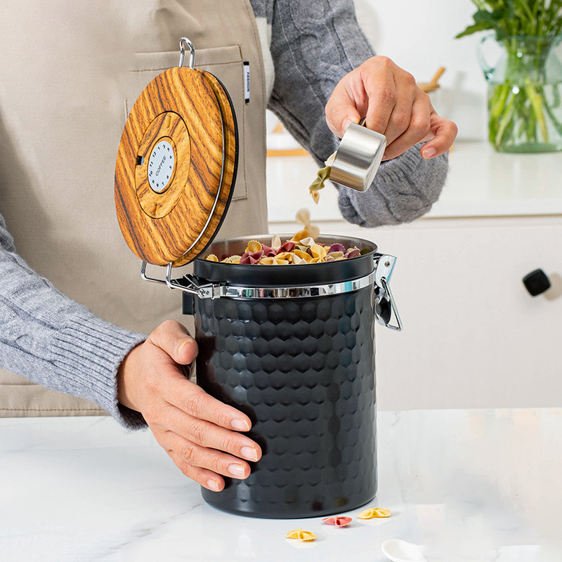 Pojemniki na kawę ze stali nie – Food Storage Airtight recenzja i cena