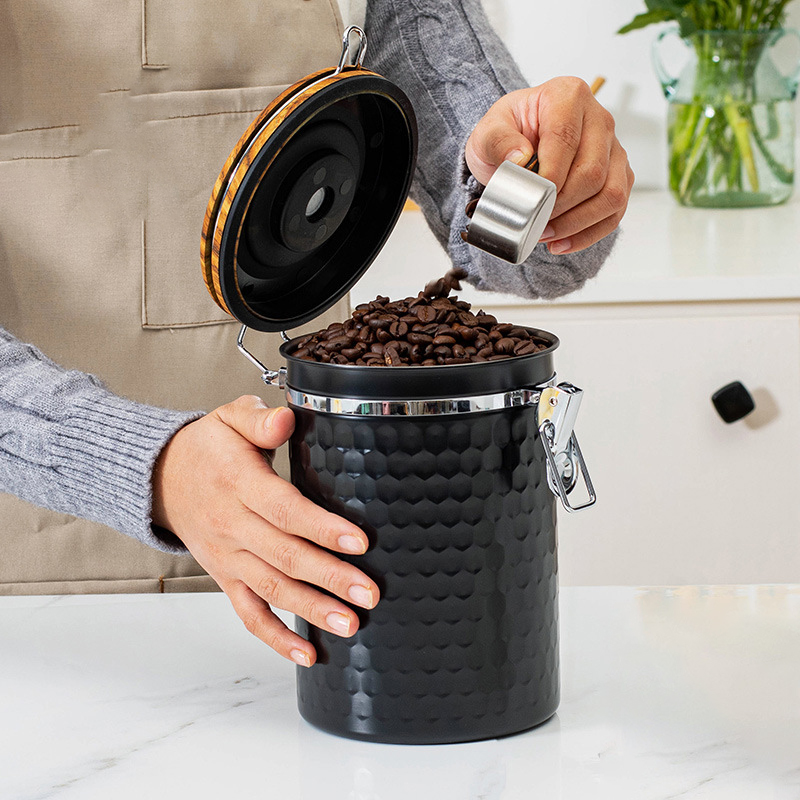 Pojemniki na kawę ze stali nie – Food Storage Airtight recenzja i cena
