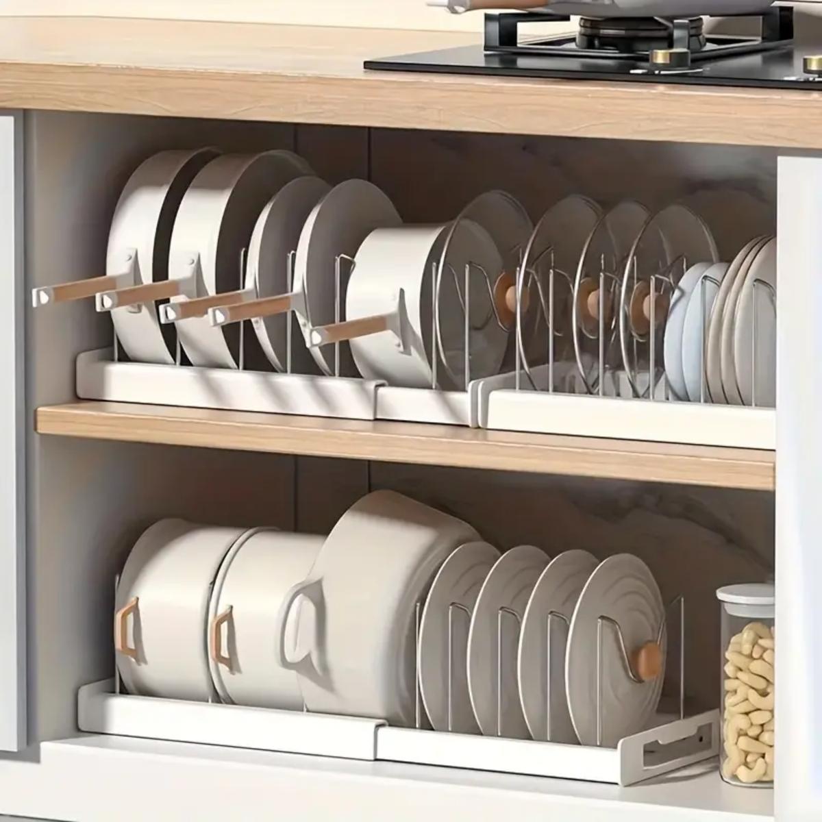 Organizer do garnków i patelni – Food Storage Kitchen Cabinet recenzja i cena