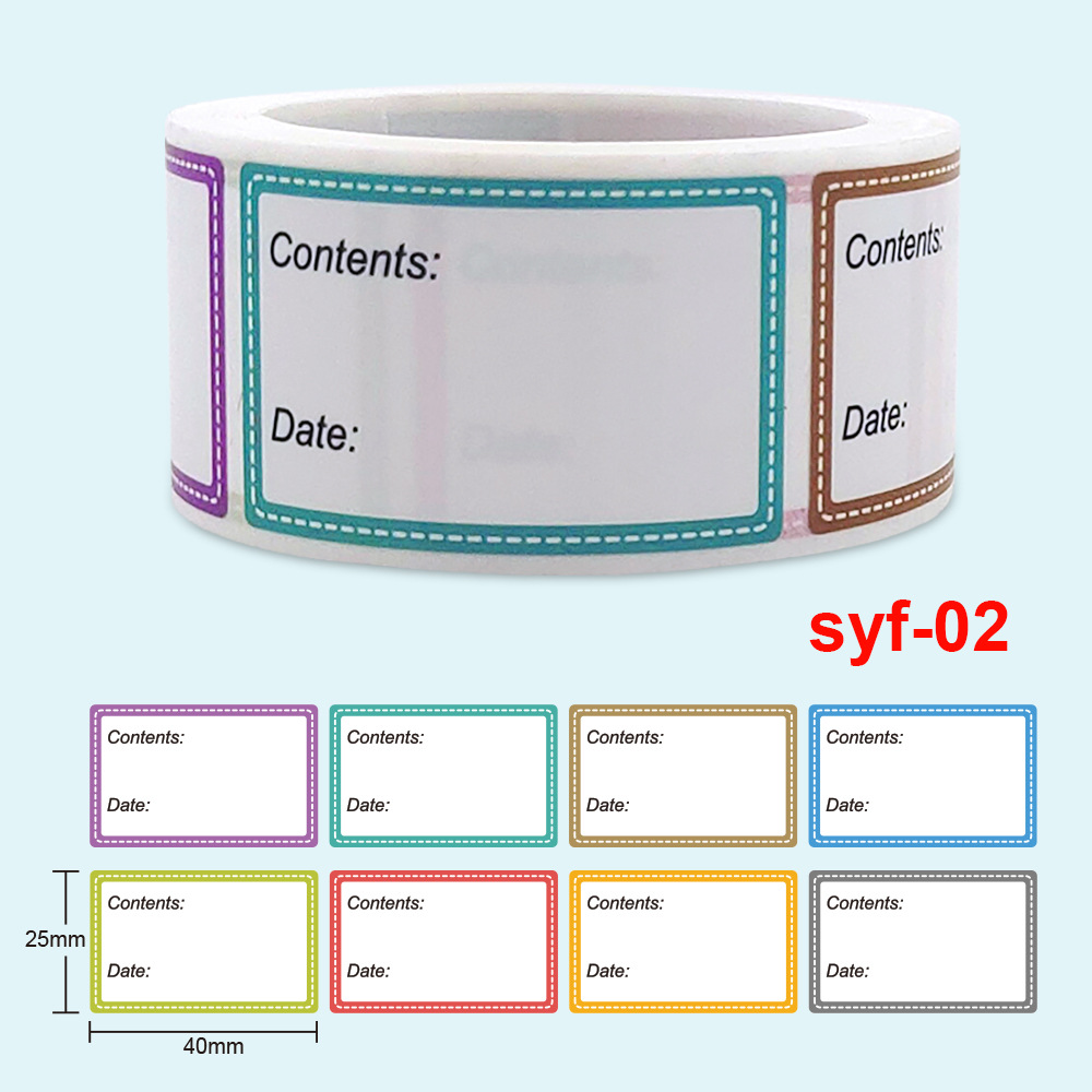 Bezpieczna data Katalog żywnoś – Food Storage Labels recenzja i cena