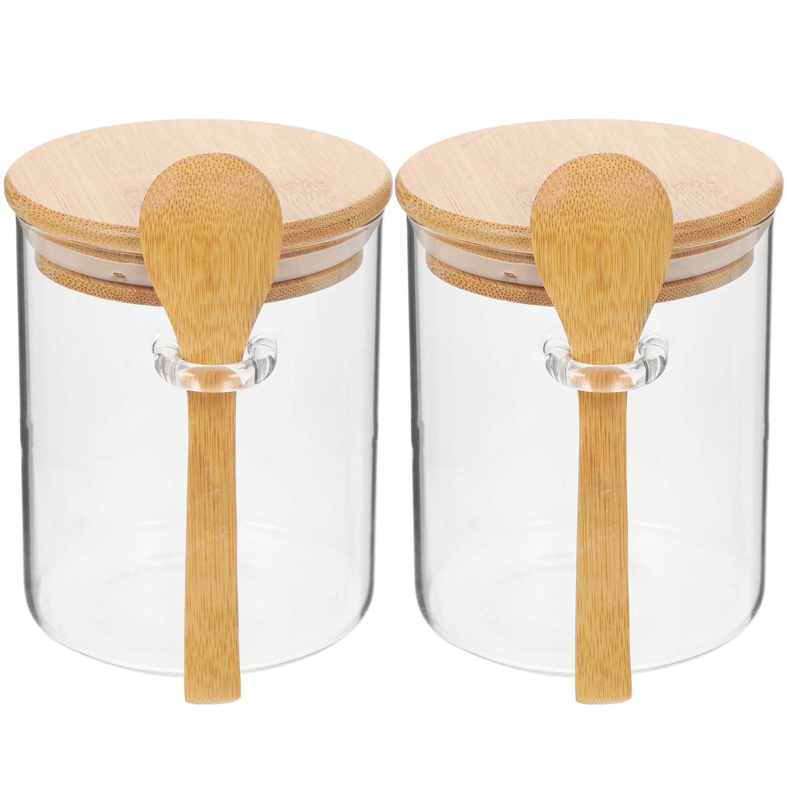 2 szt. Przezroczyste pojemniki – Food Storage Glass Jar recenzja i cena