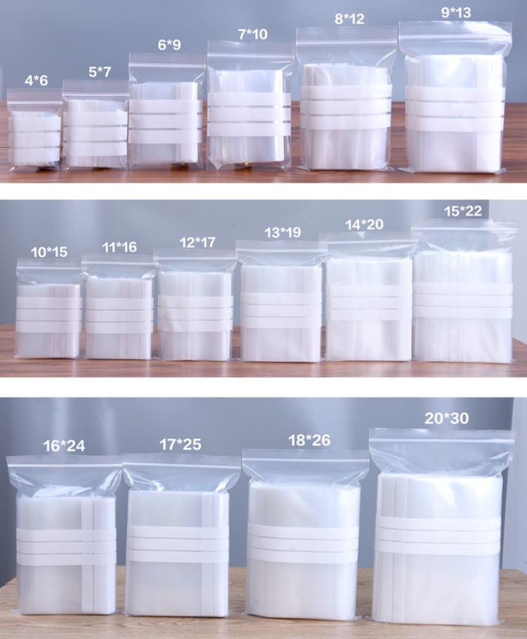 200 SZT. Przezroczyste plastik – Food Storage Ziploc Bags recenzja i cena