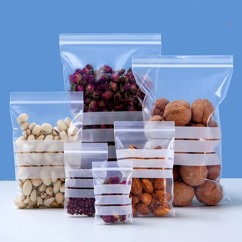 200 SZT. Przezroczyste plastik – Food Storage Ziploc Bags recenzja i cena